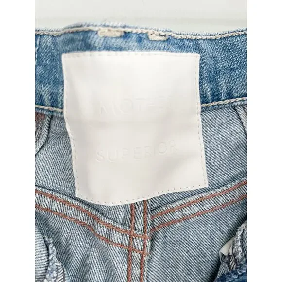 Mother Superior | The Pleated Popular Peg Jeans in Intoxicated | Sz 26 - Picture 9 of 16